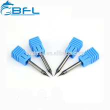 Herramientas de corte de metal duro BFL / Herramientas de corte de molino de extremo de diámetro micro CNC